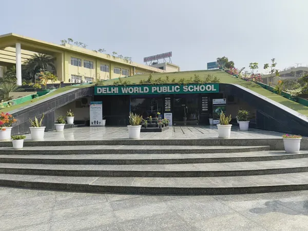 The campus of Delhi World Pubic School, Noida Extension